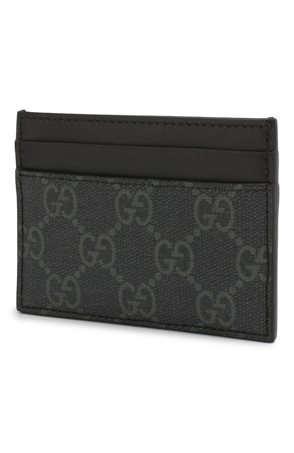 Футляр для кредитных карт gg supreme GUCCI черного цвета по цене 27650 руб., арт. 451277/91PAN, фото 2 Футляр для кредитных карт gg supreme GUCCI, арт. 451277/91PAN, фото 2