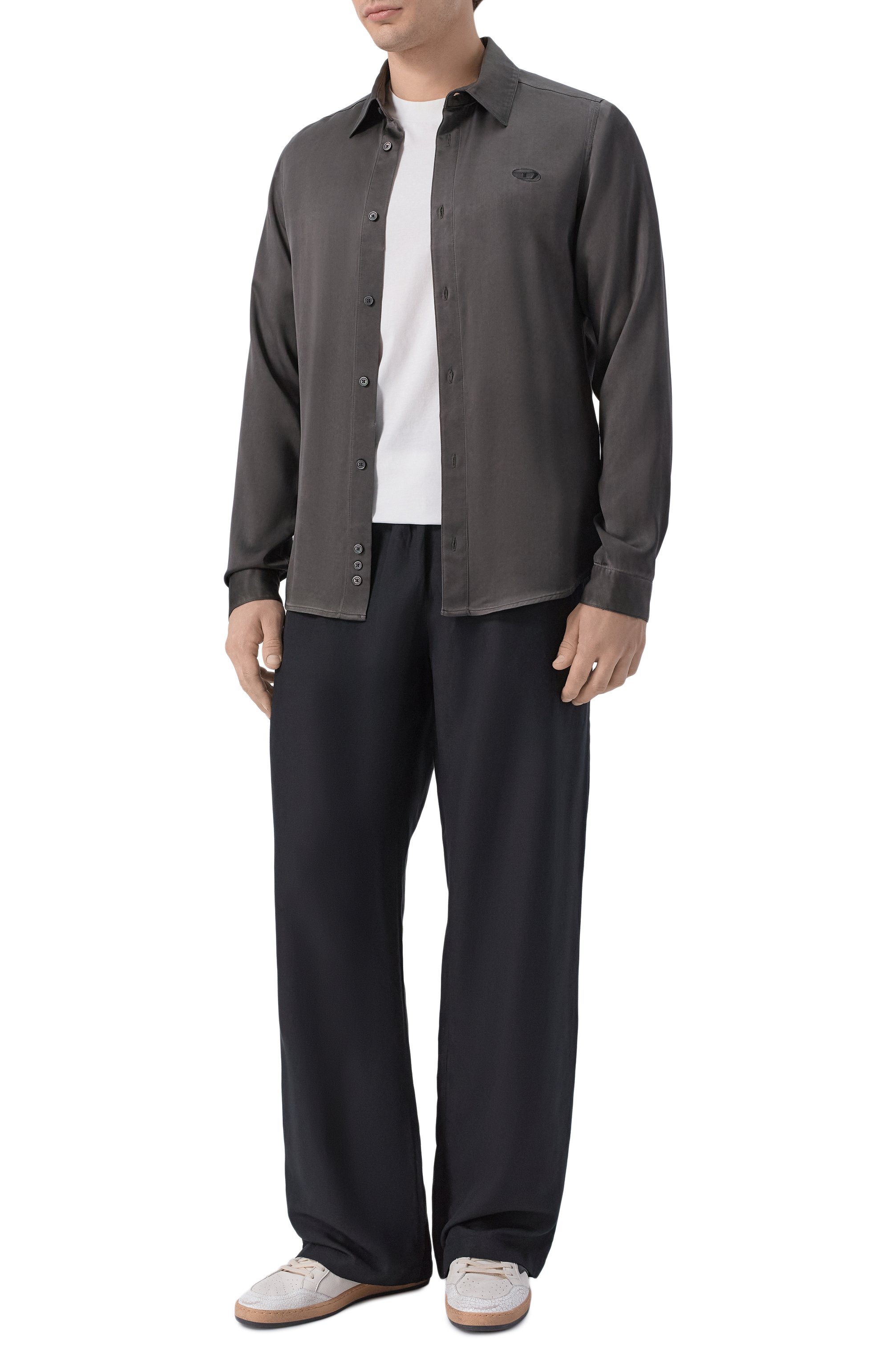 Рубашка из вискозы DIESEL, арт. A21903/0ALBG, фото 2