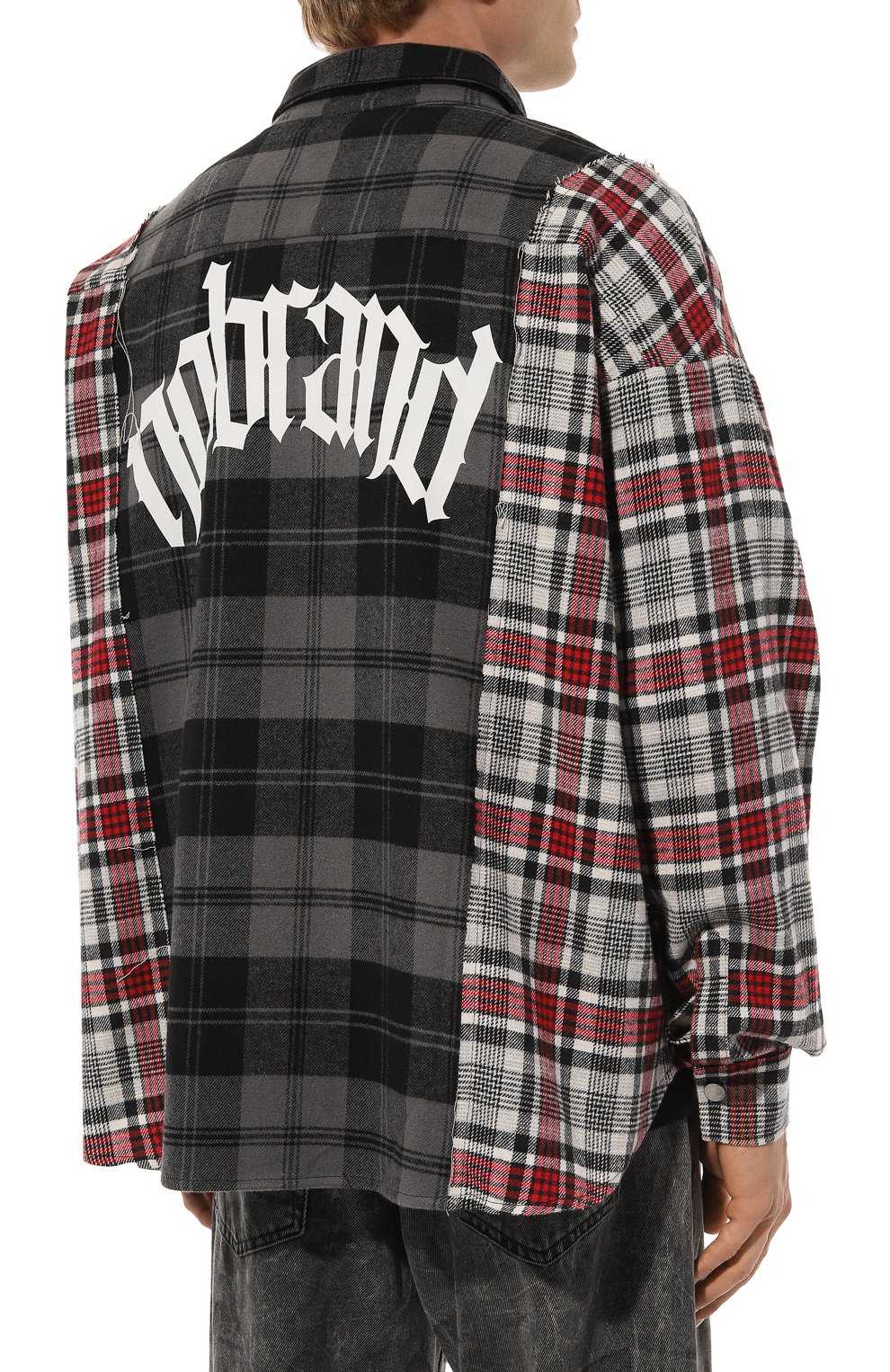 Хлопковая куртка-рубашка DIEGO VENTURINO, арт. D3W4DVCMC-DBLN0B, фото 4