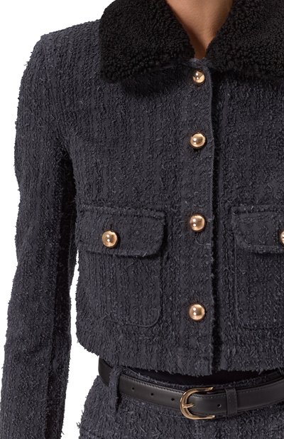 Джинсовый жакет SELF-PORTRAIT, арт. RS25820JGR, фото 5