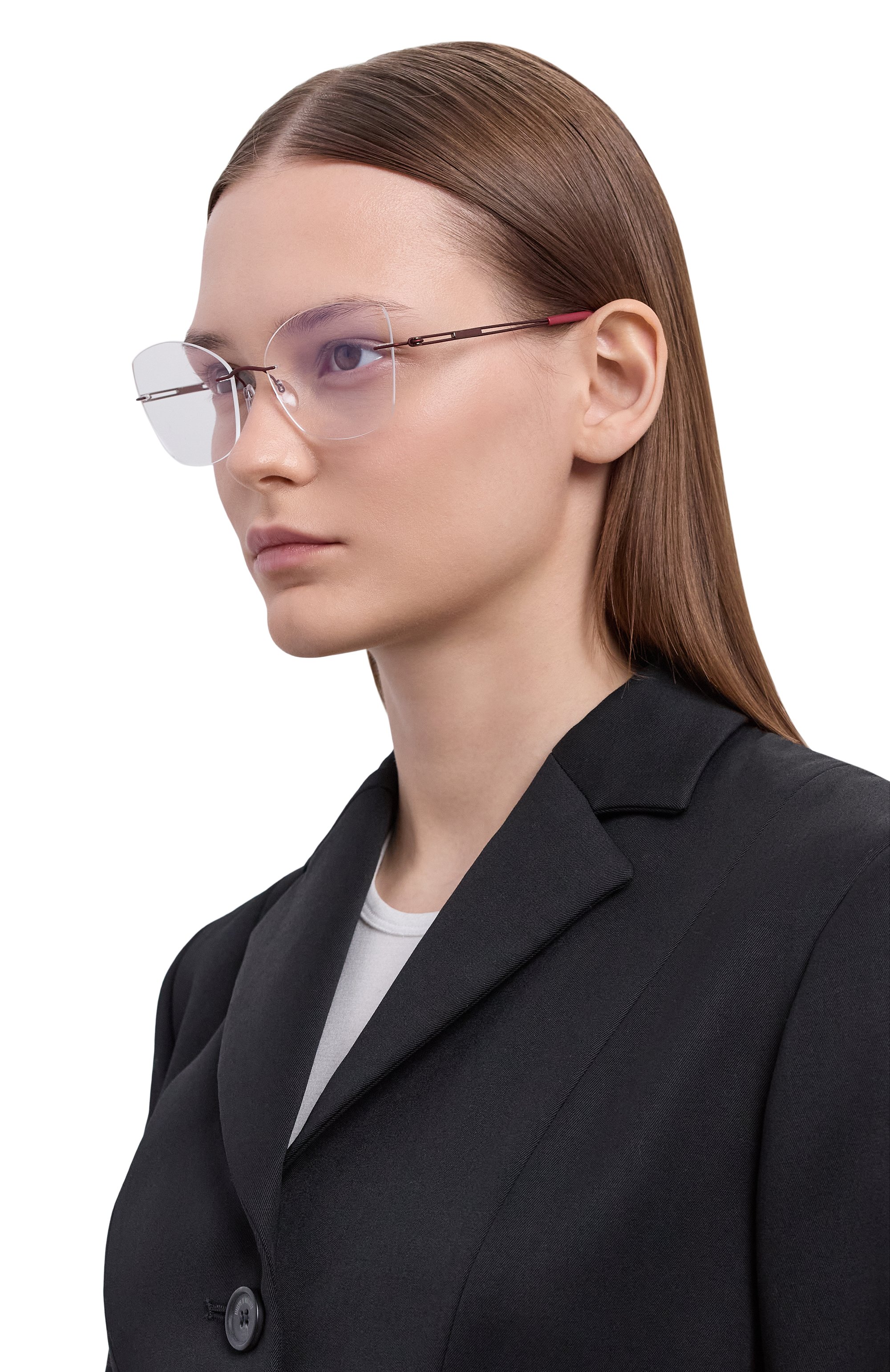 Оправа SILHOUETTE бордового цвета по цене 36100 руб., арт. 5521/3240, фото 2 Оправа SILHOUETTE, арт. 5521/3240, фото 2