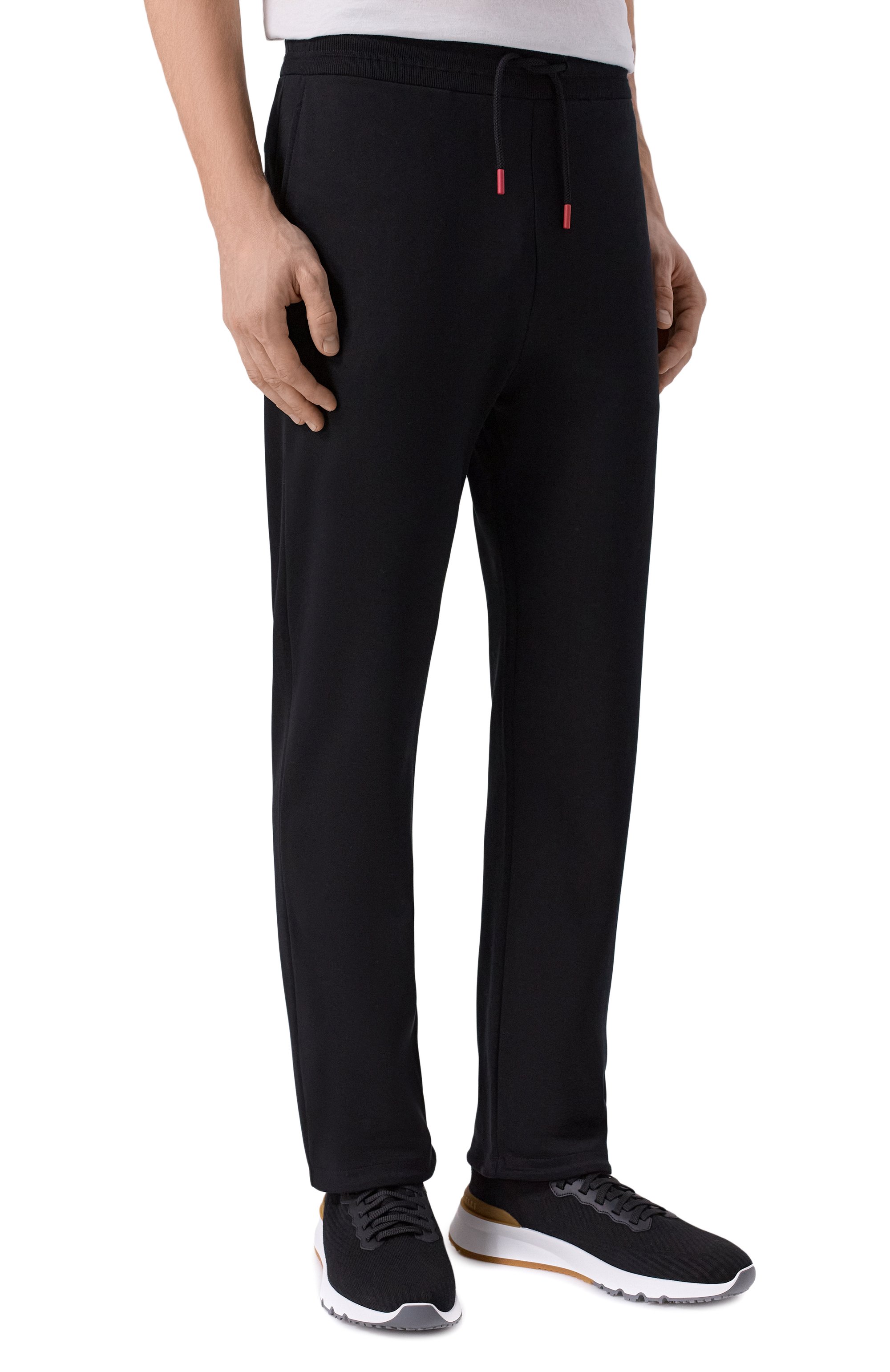 Брюки из хлопка и шелка KITON, арт. UMKY02402, фото 3