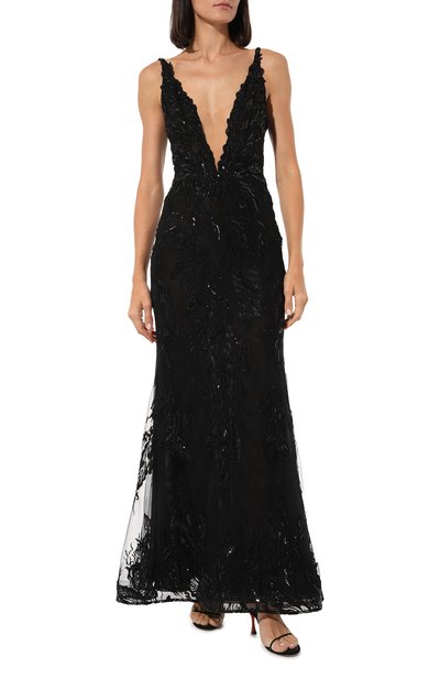 Платье SPERANZA COUTURE черного цвета по цене 388000 руб., арт. SC035, фото 3 Платье SPERANZA COUTURE, арт. SC035, фото 3