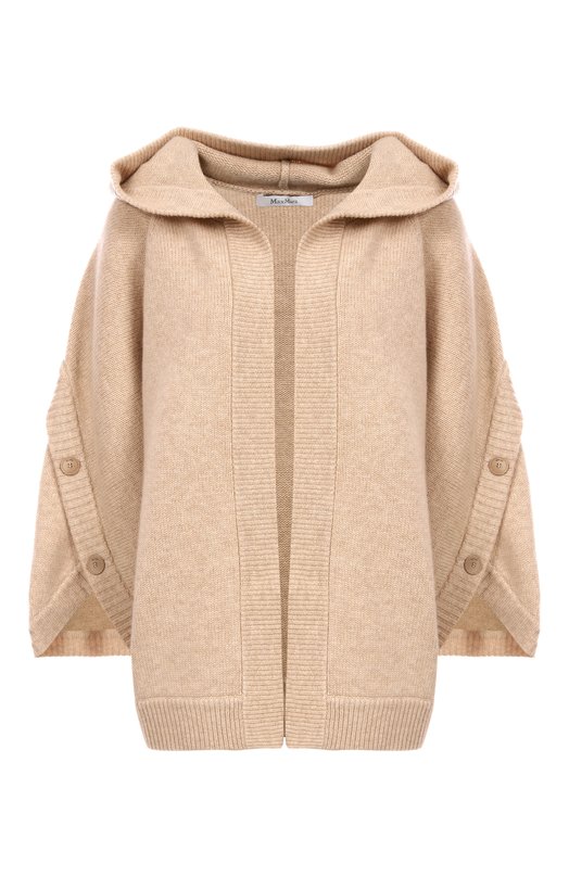 Кардиган из шерсти и кашемира Max Mara VALS Бежевый VALS