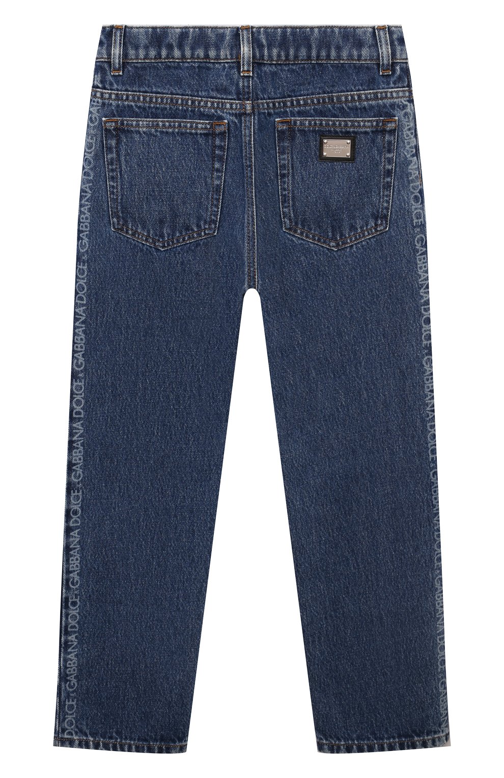 Джинсы DOLCE & GABBANA синего цвета по цене 45250 руб., арт. L42F44/LDC74, фото 2 Джинсы DOLCE & GABBANA, арт. L42F44/LDC74, фото 2