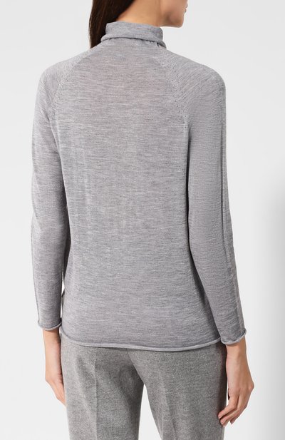 Водолазка из смеси кашемира и шелка KITON, арт. D48703013, фото 4