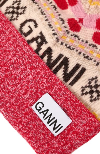 Шерстяная шапка GANNI, арт. A4987, фото 4
