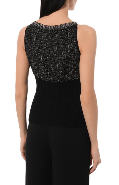 Шерстяной топ GIAMBATTISTA VALLI, арт. 24FWPVCM0M11-11WAB, фото 4