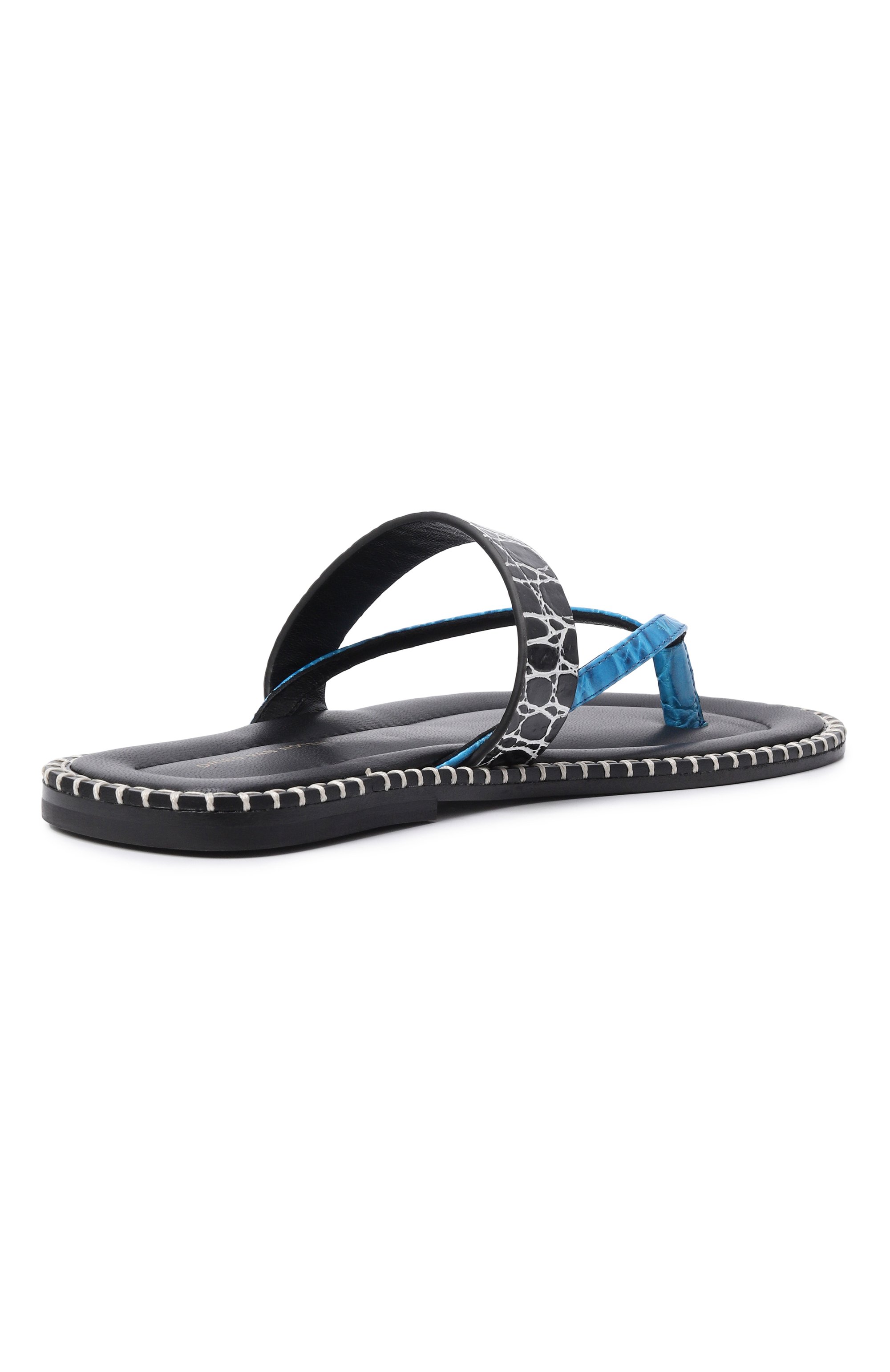 Кожаные шлепанцы DRIES VAN NOTEN, арт. 011774/0597, фото 5