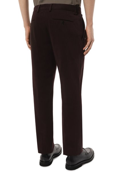 Хлопковые брюки ZEGNA, арт. UCI14A6/TR14, фото 4