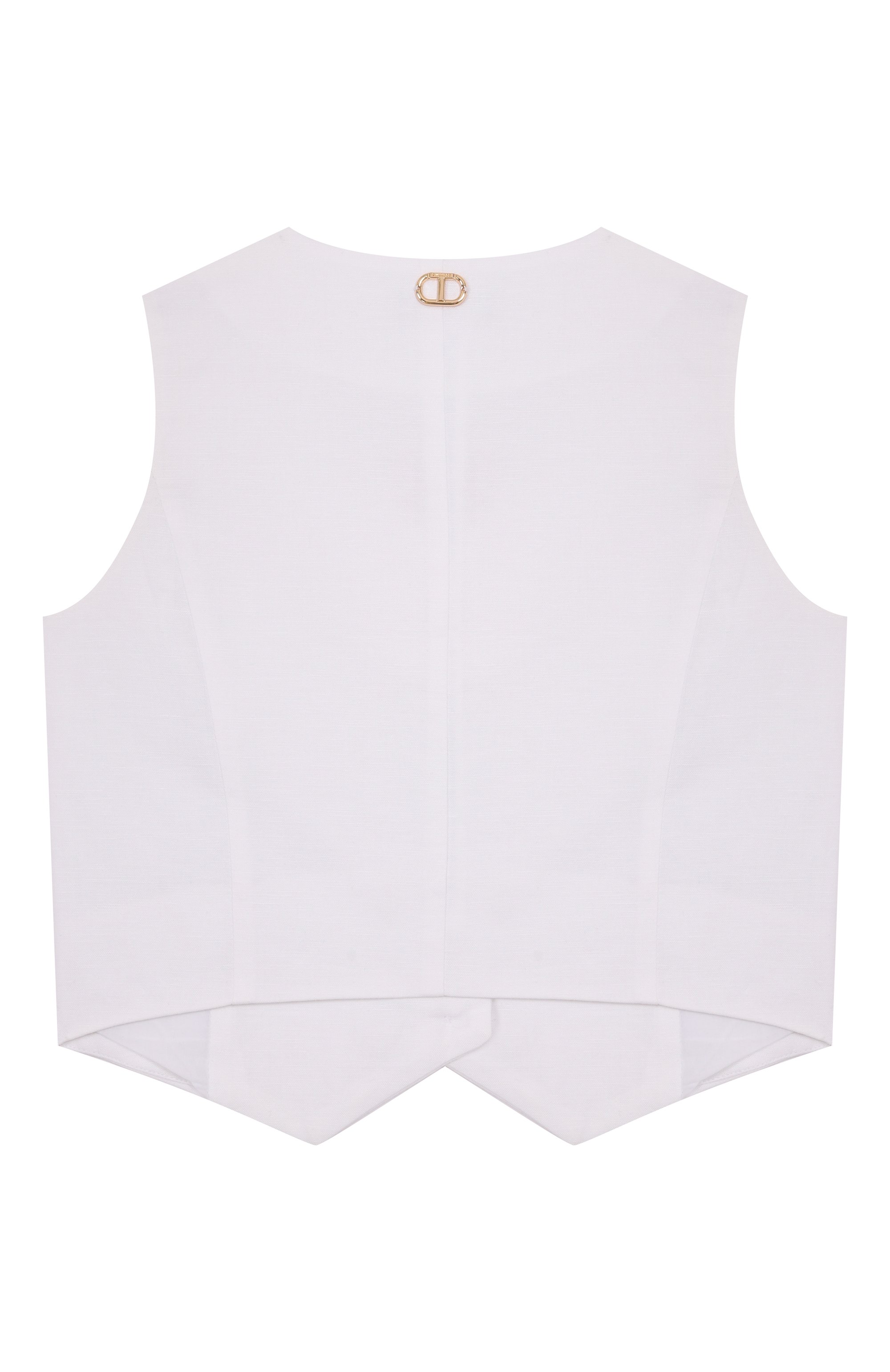 Жилет изо льна и хлопка TWINSET, арт. 251GJ2402, фото 2