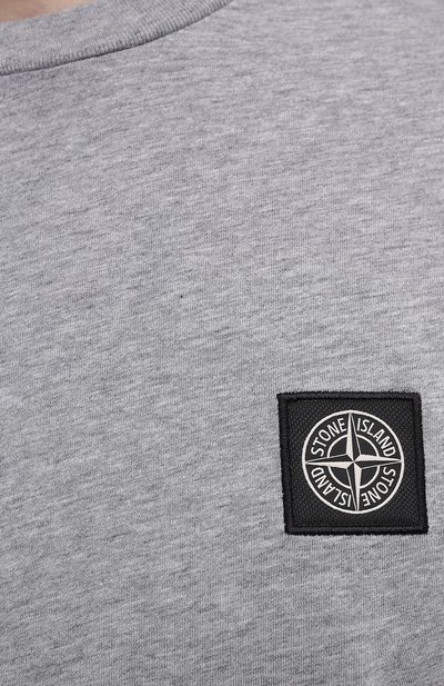 Хлопковая футболка STONE ISLAND, арт. 741524113, фото 5