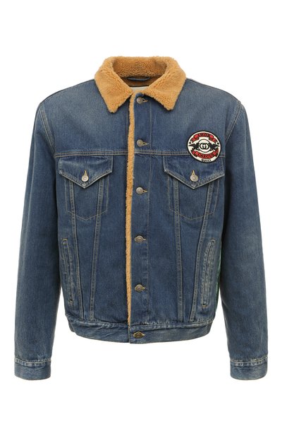 Утепленная джинсовая куртка GUCCI, арт. 552048 XDAFZ, фото 1