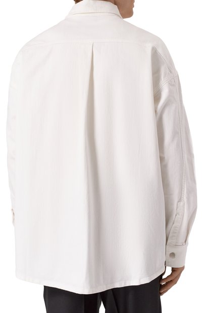 Хлопковая рубашка ANDREA YA'AQOV белого цвета по цене 59600 руб., арт. 25MBEL59, фото 4 Хлопковая рубашка ANDREA YA'AQOV, арт. 25MBEL59, фото 4