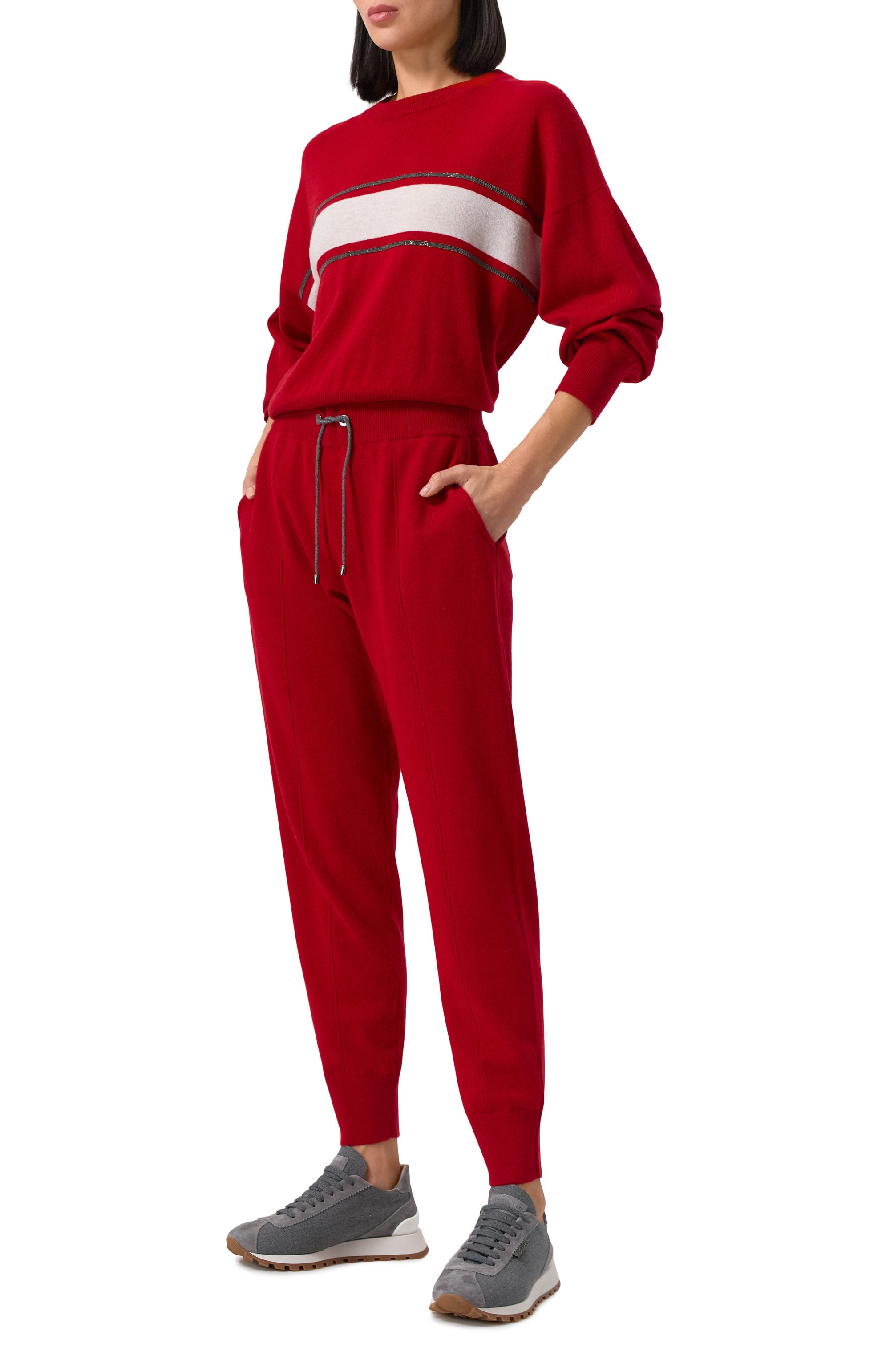 Пуловер из шерсти и кашемира BRUNELLO CUCINELLI, арт. M16194600, фото 2