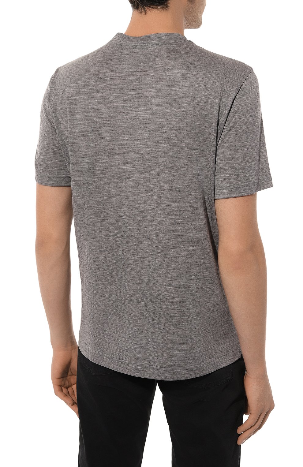 Шерстяная футболка CAPOBIANCO, арт. 17M660.JE00., фото 4