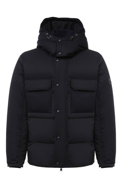 Пуховик wilfrid MONCLER темно-синего цвета по цене 157500 руб., арт. F2-091-1B538-00-53132, фото 1 Пуховик wilfrid MONCLER, арт. F2-091-1B538-00-53132, фото 1