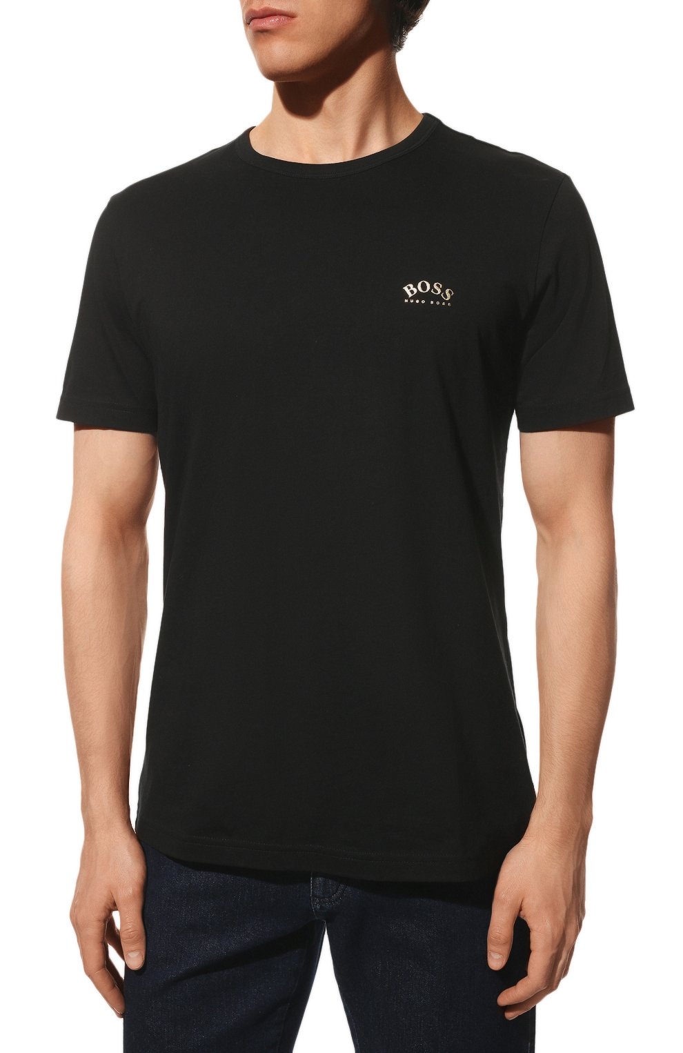 Хлопковая футболка BOSS, арт. 50412363, фото 3