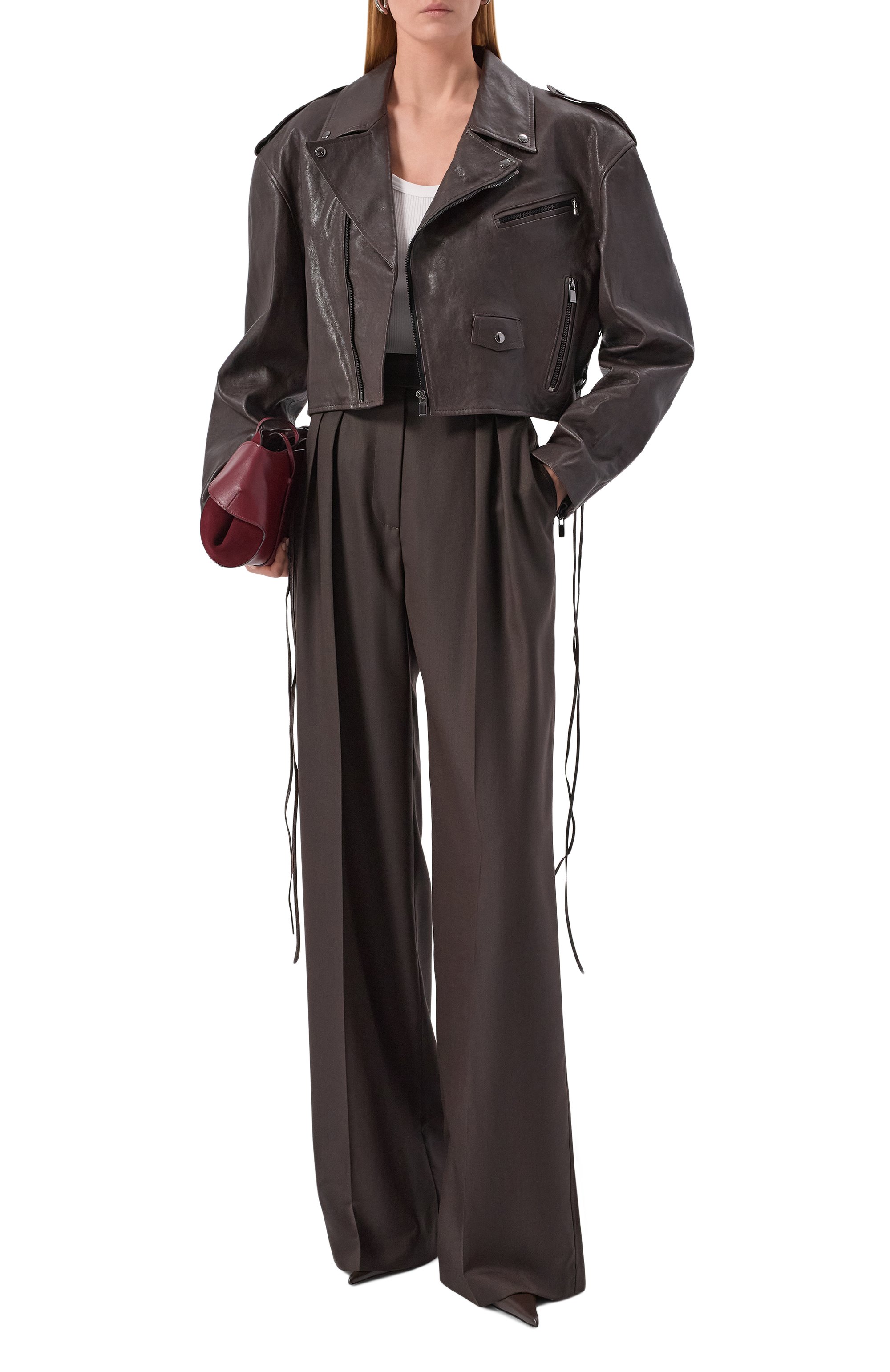 Кожаная куртка MAGDA BUTRYM, арт. 297725, фото 2