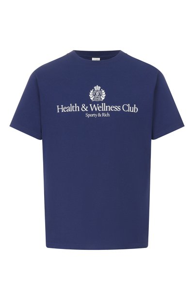 Мужская хлопковая футболка SPORTY AND RICH, арт. T0119710241BL106