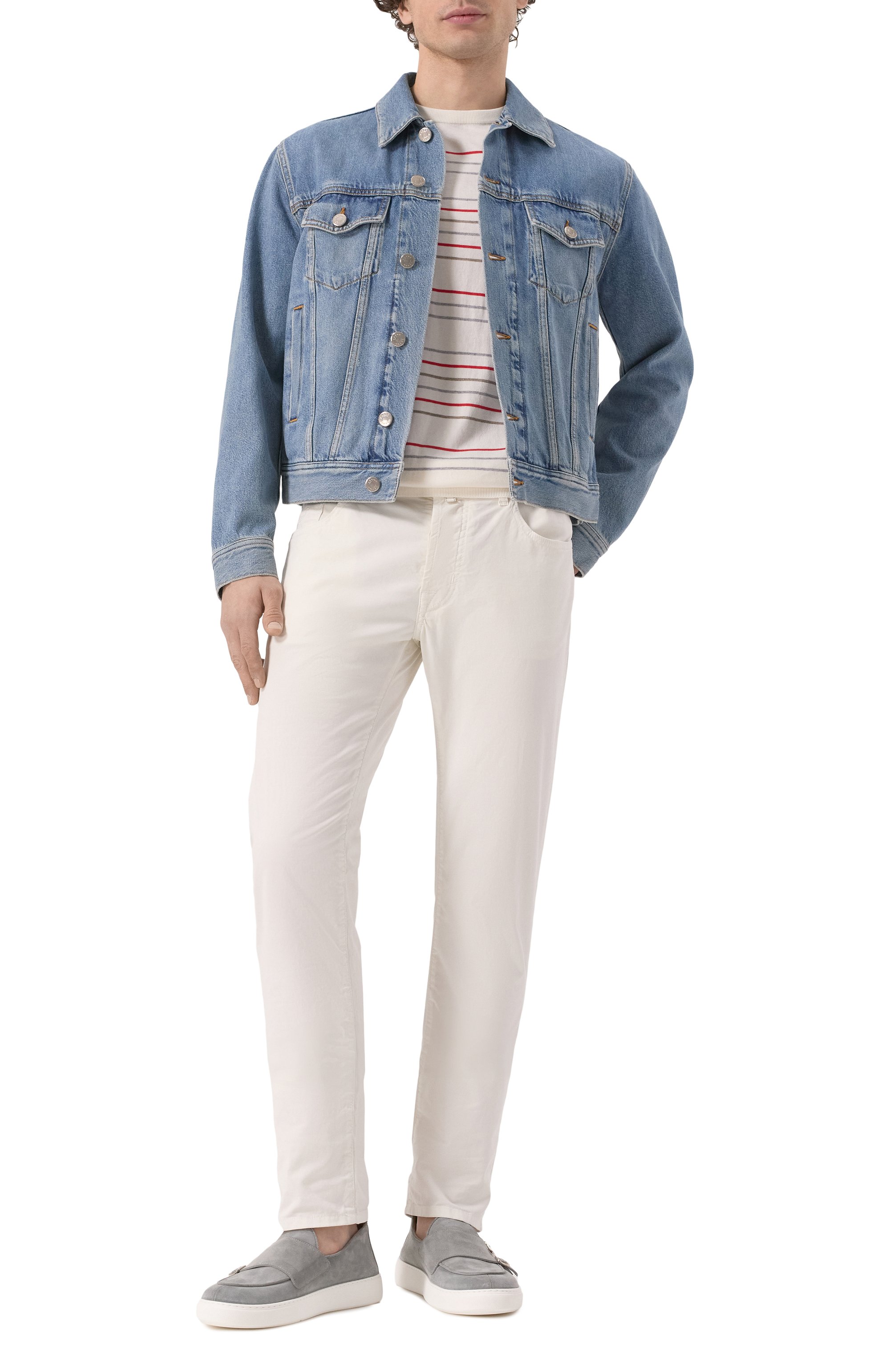 Джинсовая куртка JACOB COHEN, арт. 25E P/JUM_H0076 080 T729A V4, фото 2