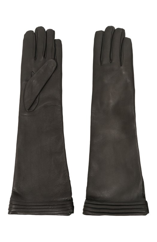 Кожаные перчатки Kiton D58906K0533F01 Серый  D58906K0533F01 Фото 2