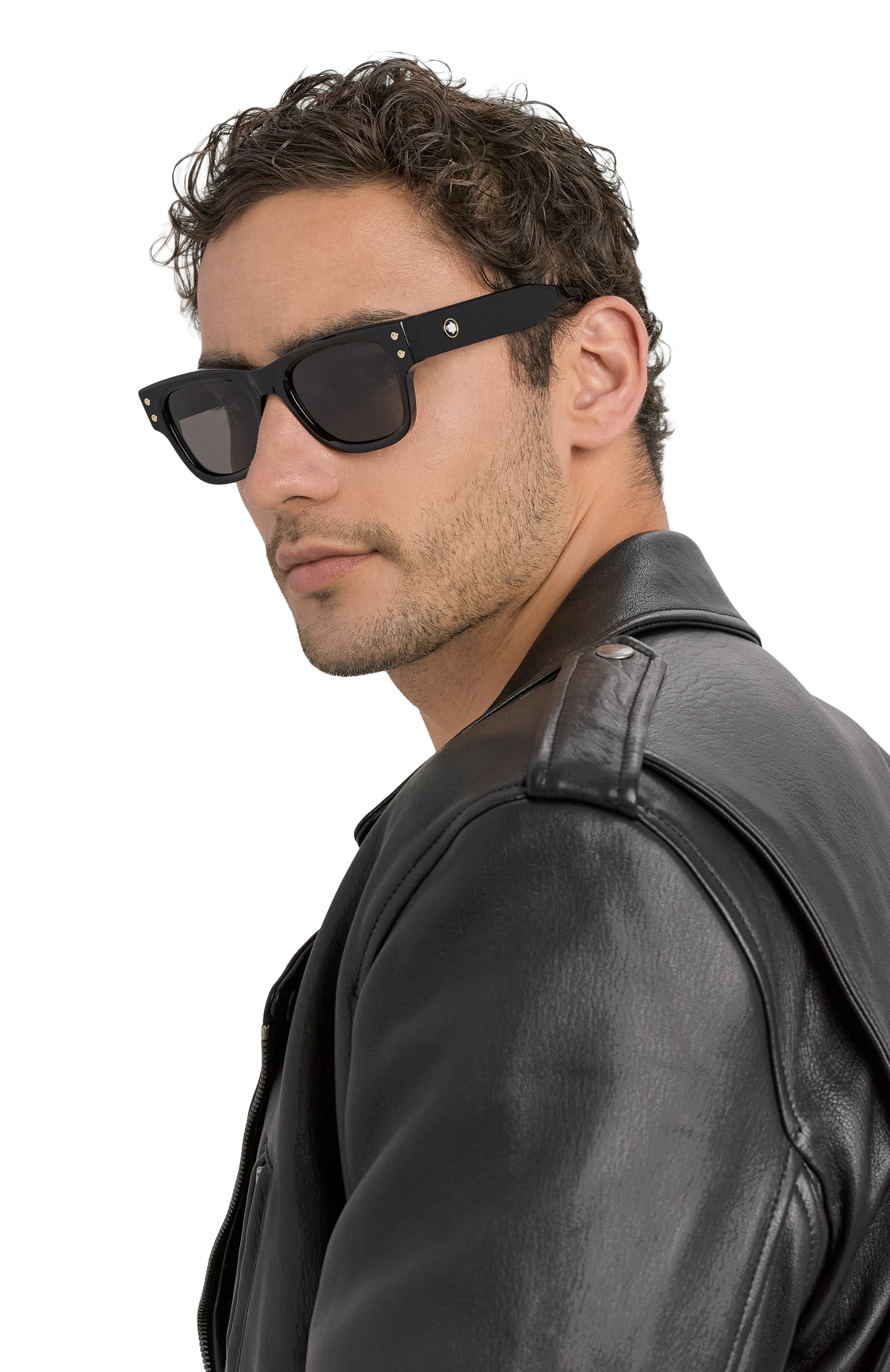 Солнцезащитные очки MONTBLANC черного цвета по цене 43400 руб., арт. MB0381S 001, фото 2 Солнцезащитные очки MONTBLANC, арт. MB0381S 001, фото 2