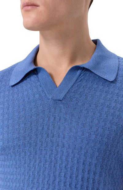 Поло из шелка и хлопка MVST, арт. MS61-650MU, фото 5