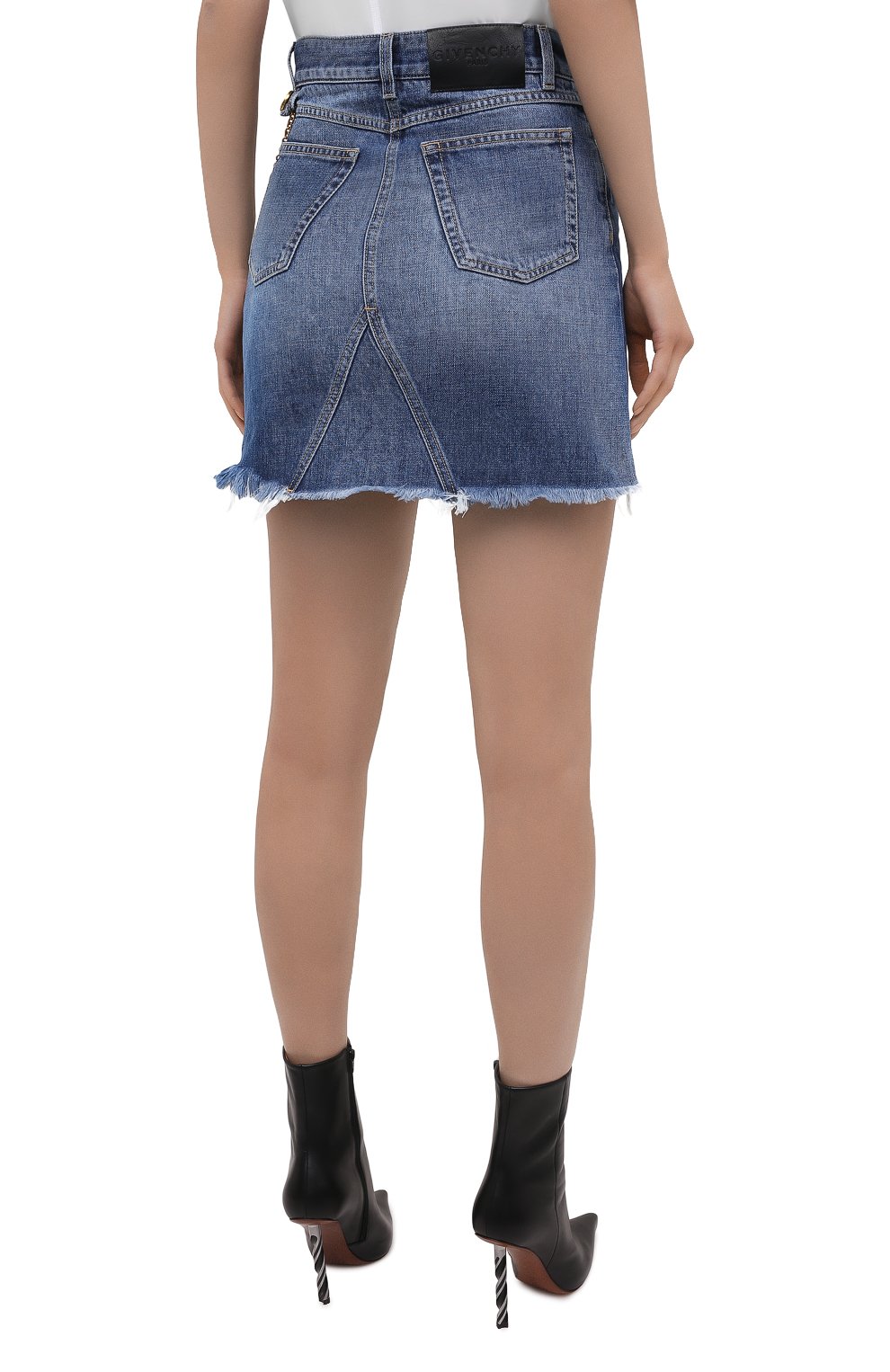Джинсовая юбка GIVENCHY, арт. BW40GM50LD, фото 4