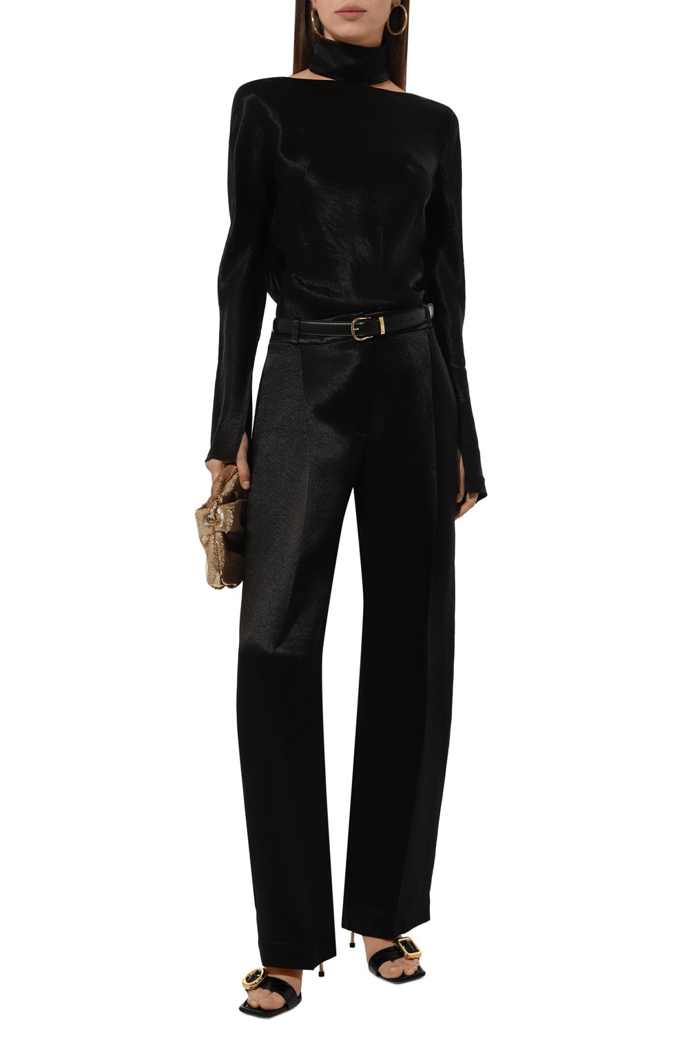 Атласные брюки YUZEFI, арт. YUZPF24-RW-TR02-01, фото 2