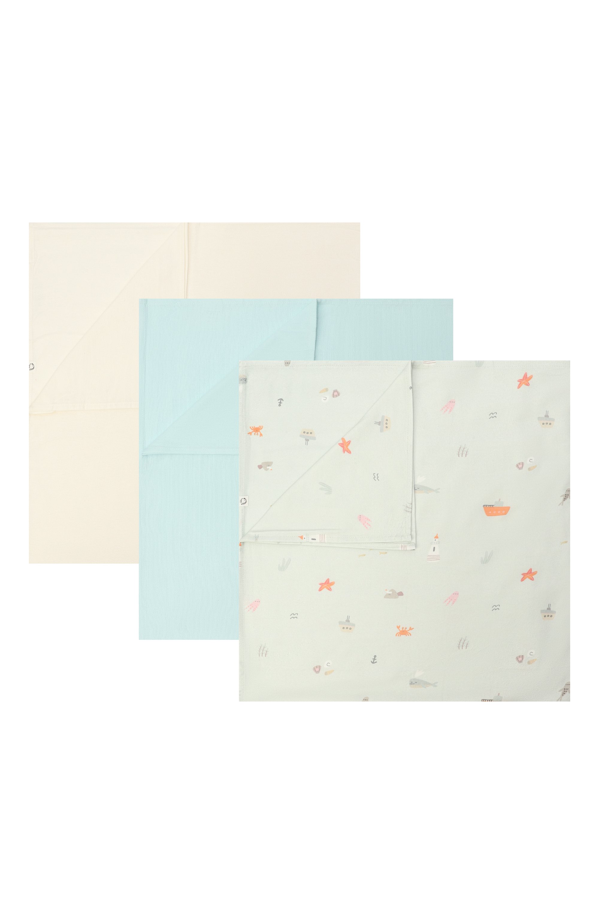 Комплект из трех пеленок BUBA KIDS, арт. BKFLSW3, фото 1