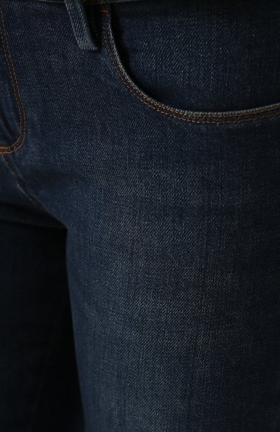 Джинсы прямого кроя с потертостями ROBERTO CAVALLI, арт. HQJ218/DS002, фото 5