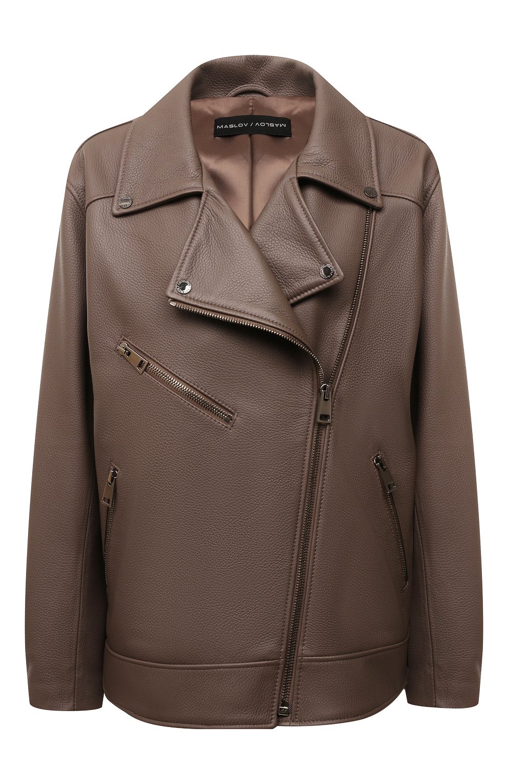 Кожаная куртка MASLOV, арт. SMW99, фото 1