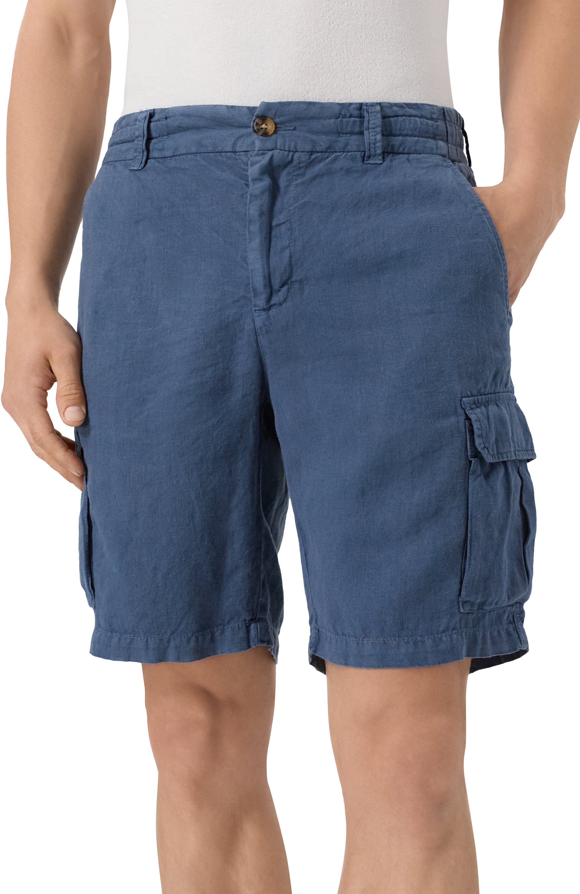 Льняные шорты MC2 SAINT BARTH, арт. STBM R0DI/01968H, фото 3