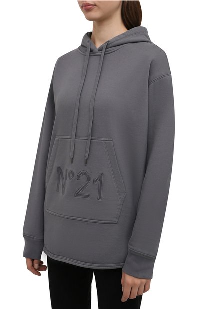 Хлопковое худи N21, арт. 21I N2M0/E041/6323, фото 3