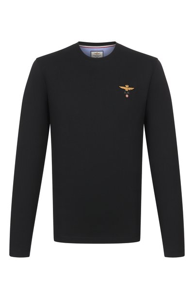 Мужская хлопковый лонгслив AERONAUTICA MILITARE, арт. TS2390U/J00372
