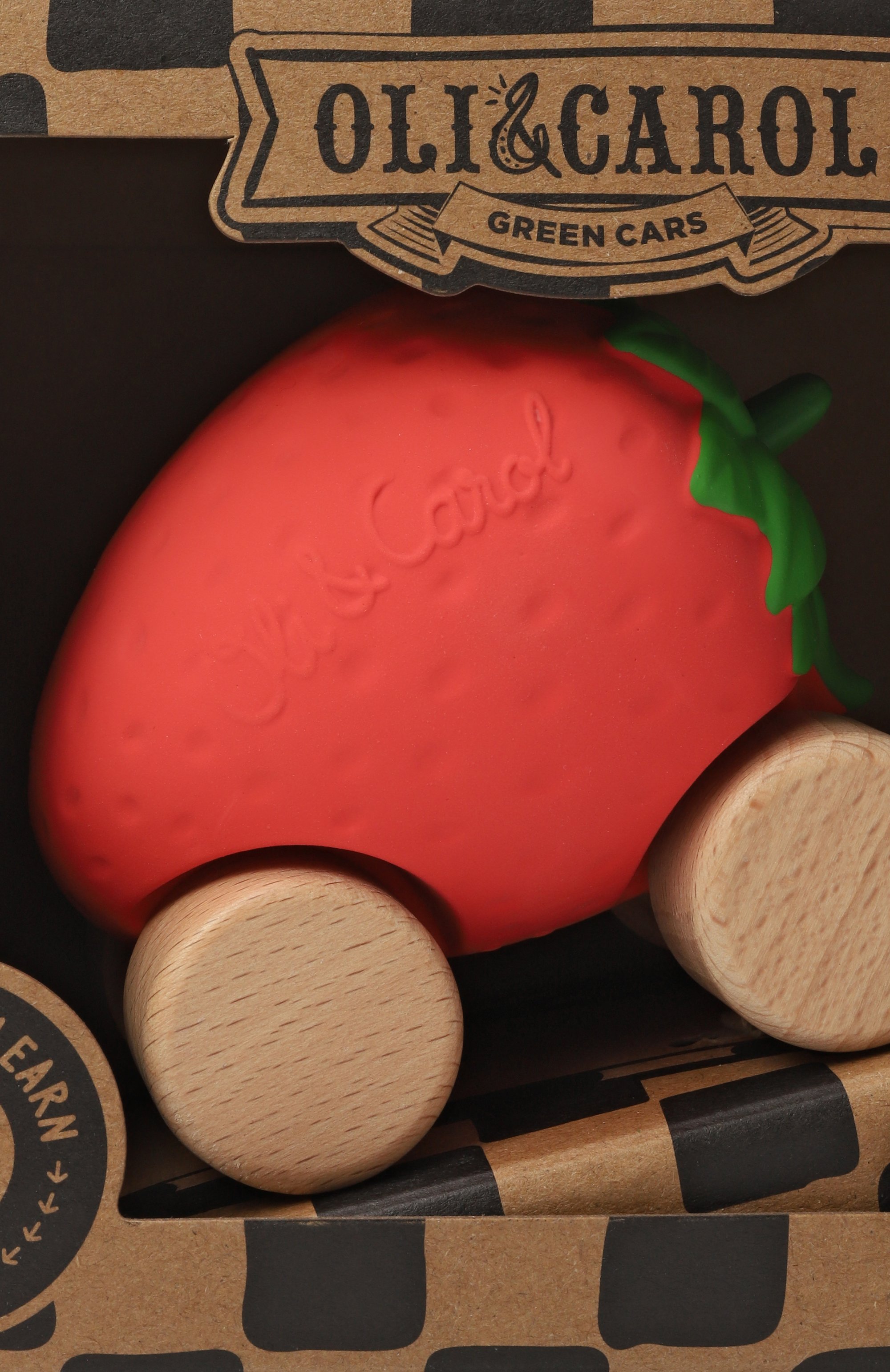 Машинка sweetie the strawberry OLI&CAROL, арт. L-STRAWBERRY-CAR, фото 2