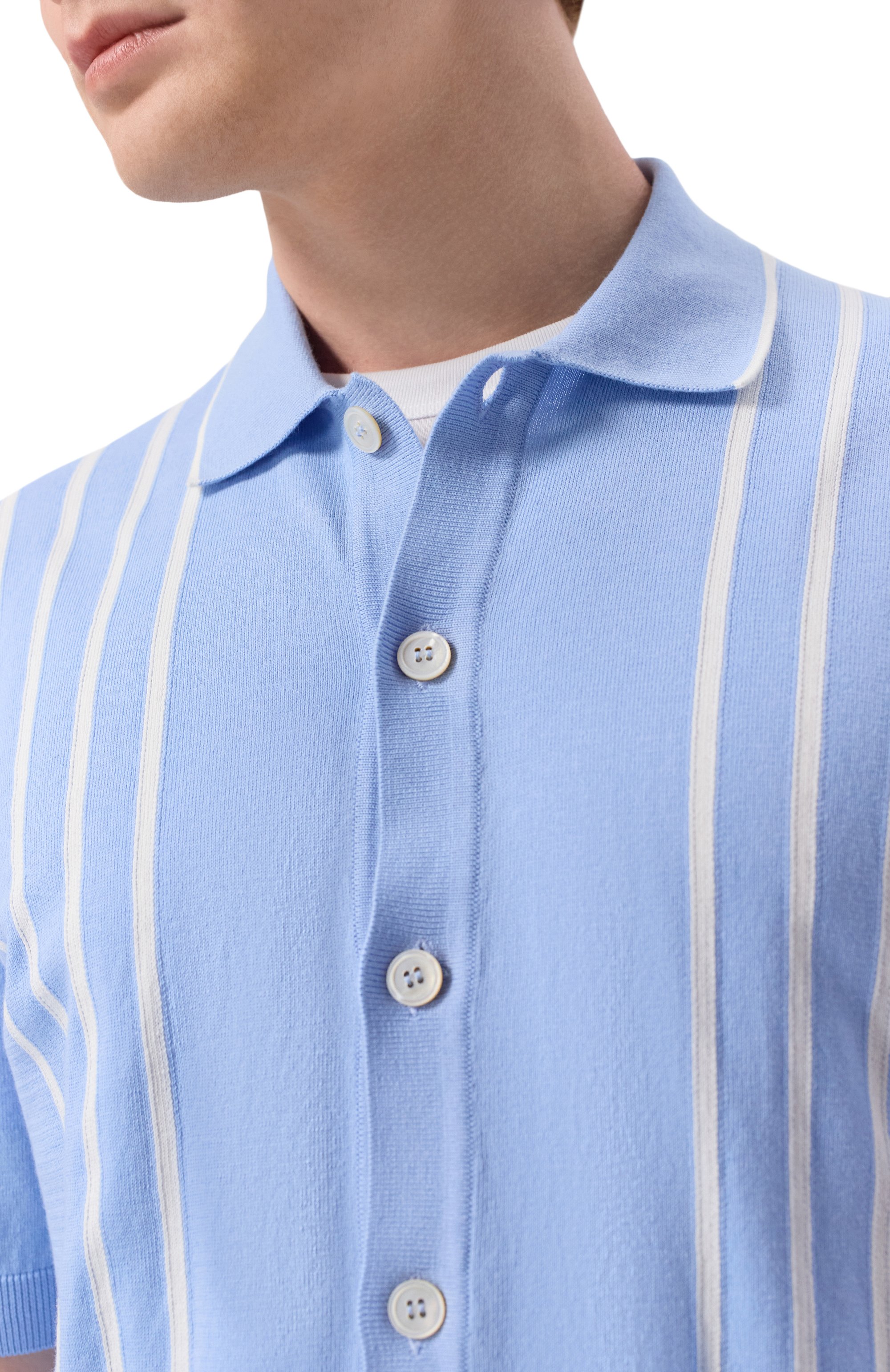 Хлопковая рубашка GRAN SASSO, арт. 59135/18066, фото 5