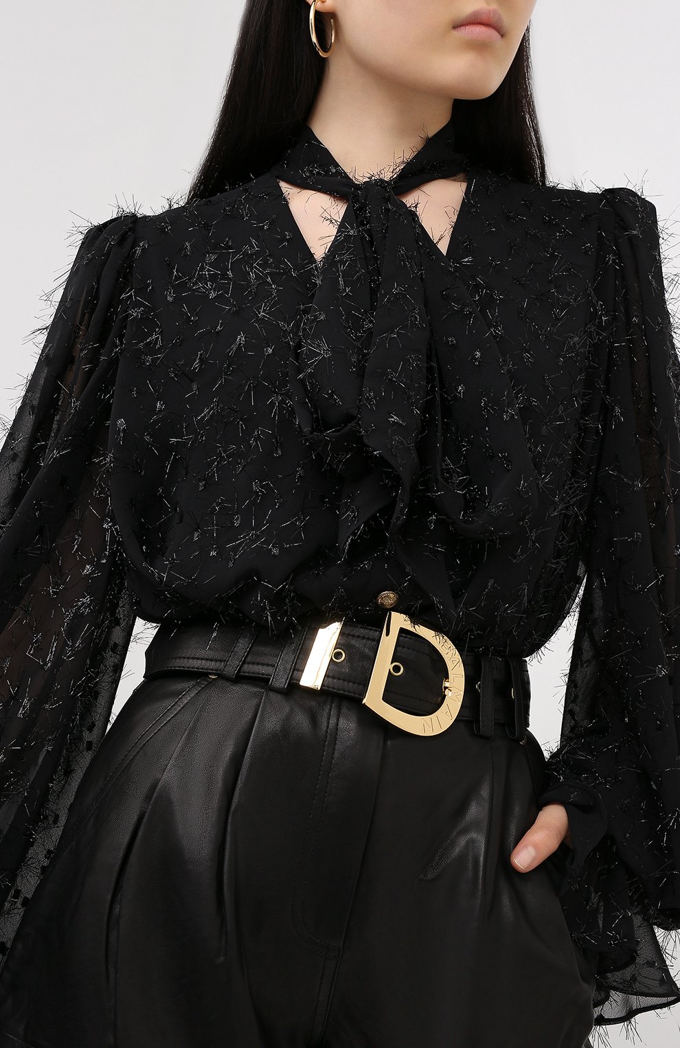 Блузка BALMAIN, арт. UF12679/X425, фото 3