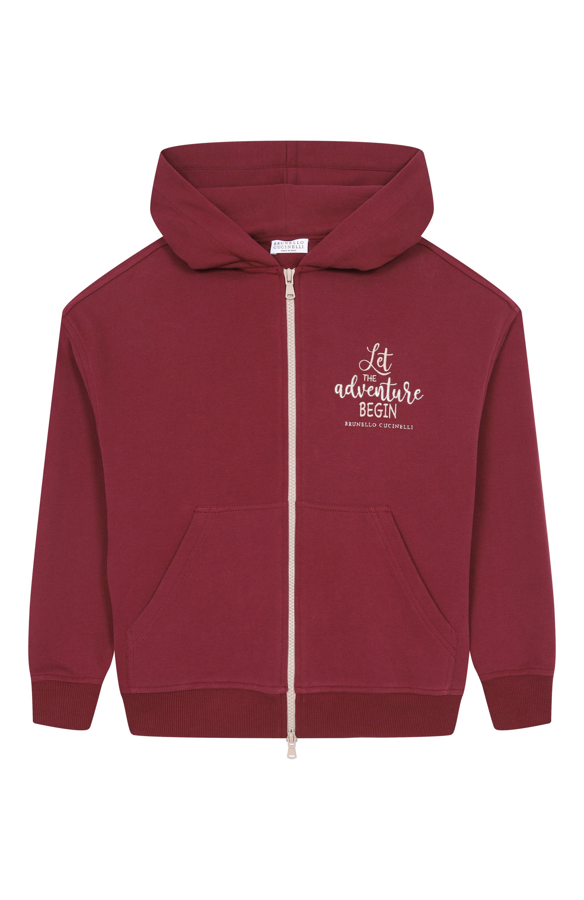 Хлопковая толстовка BRUNELLO CUCINELLI, арт. BN05NE878B, фото 1