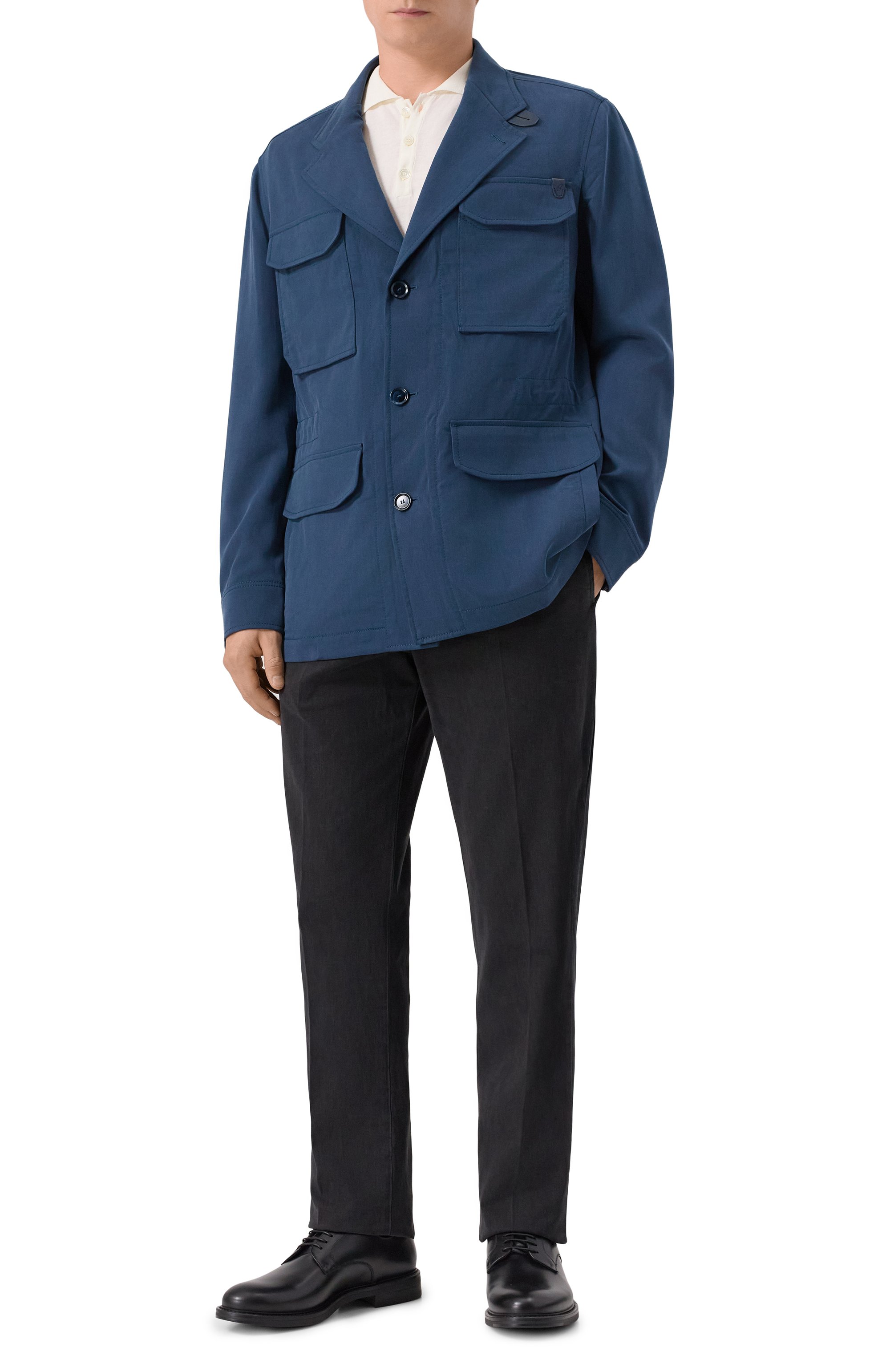 Брюки из лиоцелла и хлопка KITON, арт. UPLACRK0106H22, фото 2