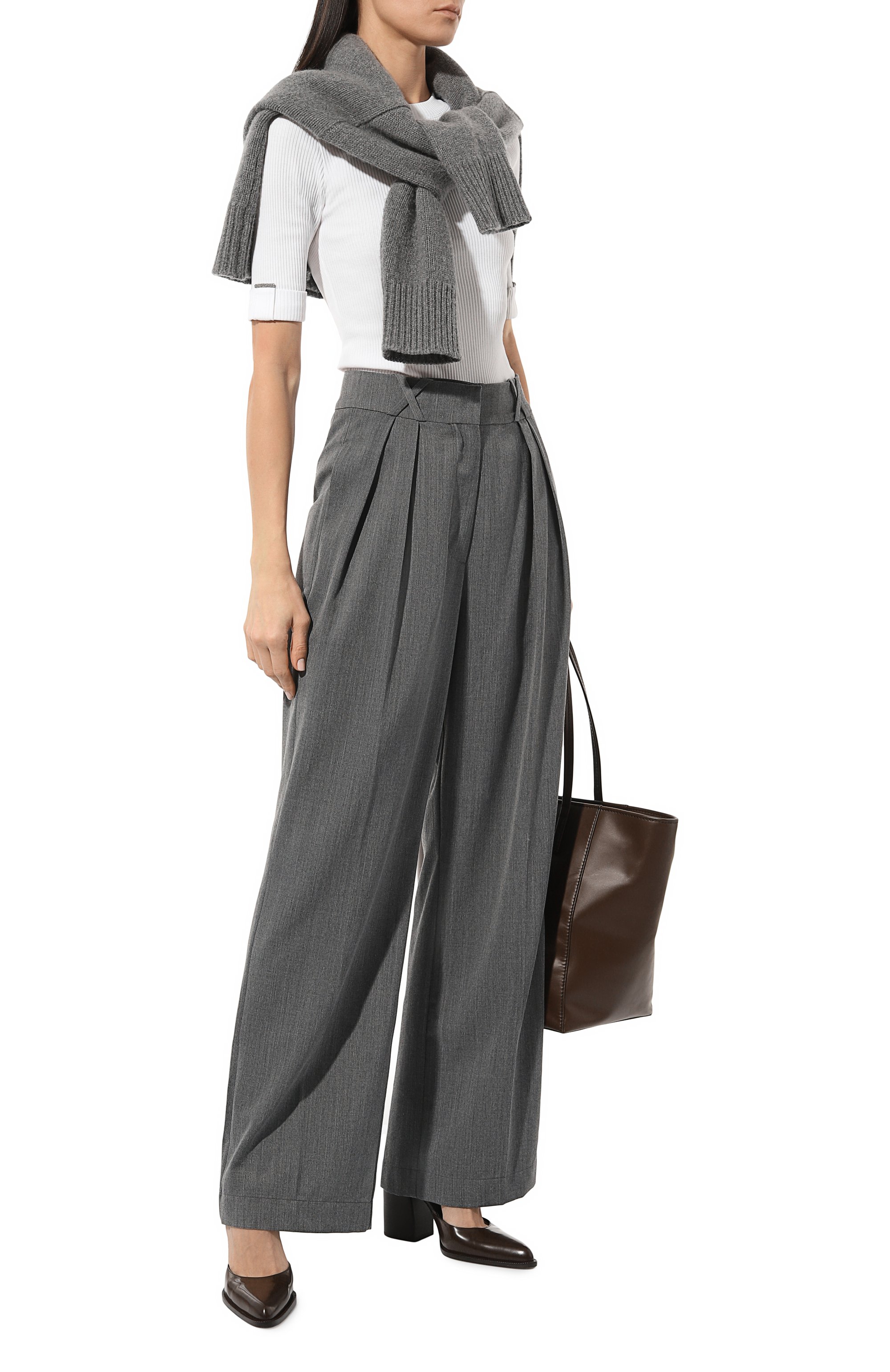 Хлопковый пуловер BRUNELLO CUCINELLI, арт. MH990BF200, фото 2