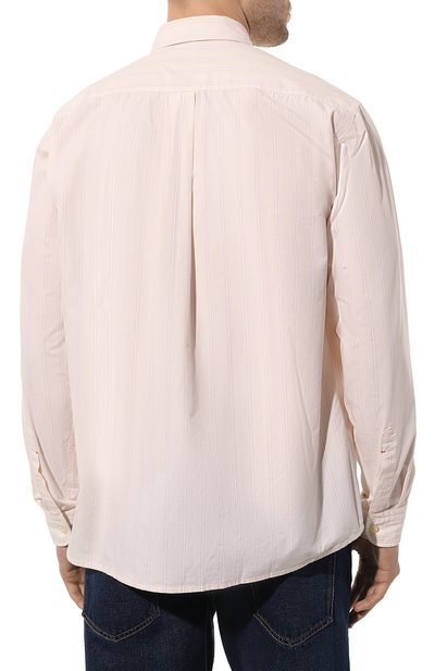 Хлопковая рубашка BOSS ORANGE бежевого цвета по цене 11800 руб., арт. 50488098, фото 4 Хлопковая рубашка BOSS ORANGE, арт. 50488098, фото 4