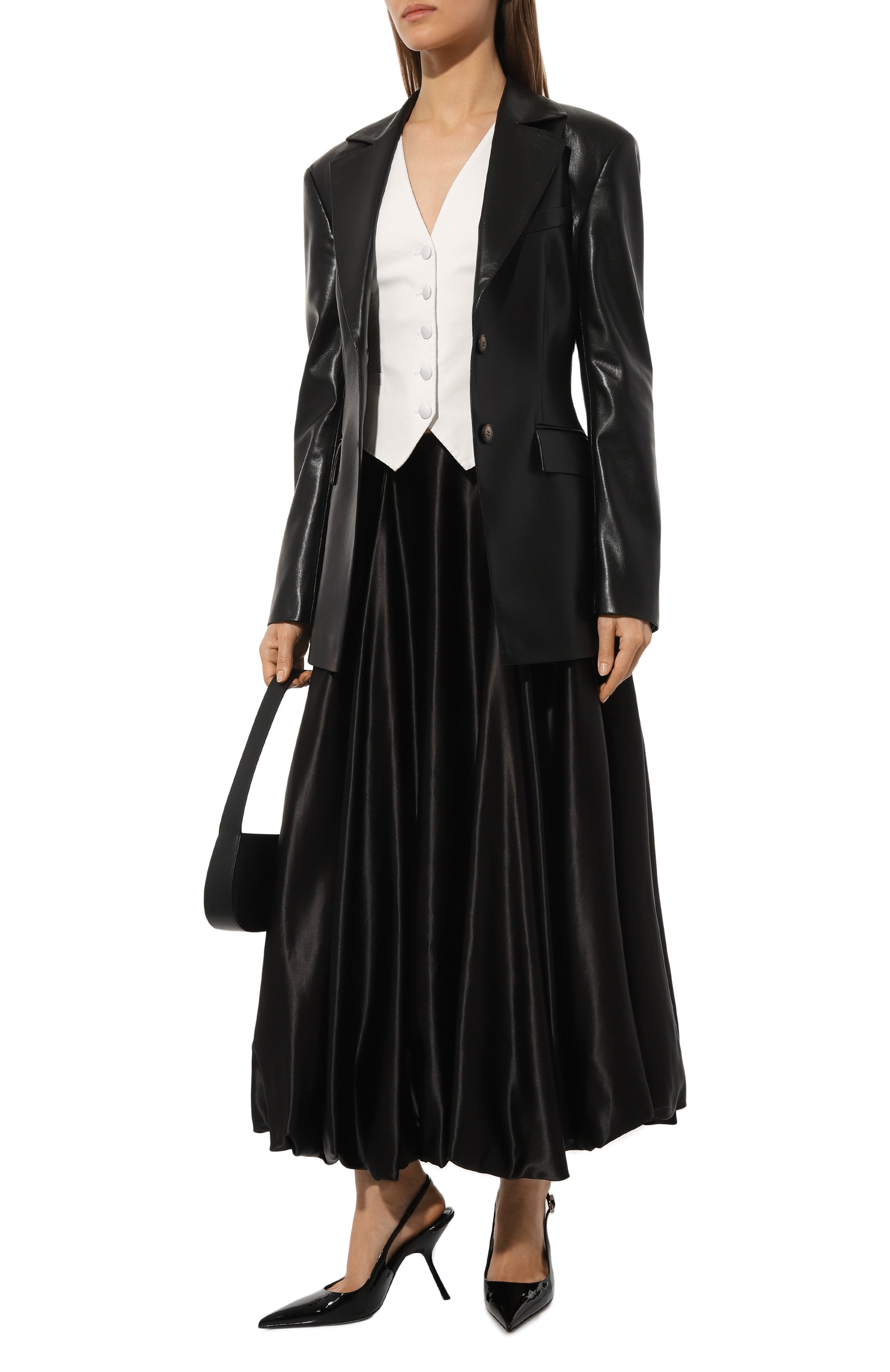 Жилет из хлопка и шелка DOLCE & GABBANA, арт. F79H5T/GDCDE, фото 2