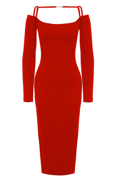Женское платье из вискозы и льна JACQUEMUS, арт. 22H/213KN300-2082