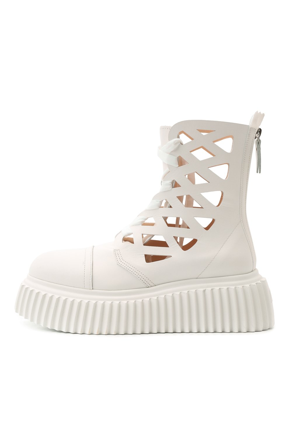 Кожаные ботинки viggy AGL, арт. D751517PGKI034B775, фото 4