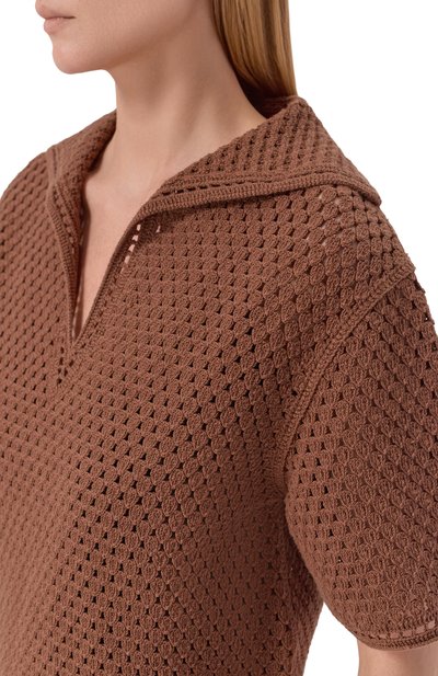 Хлопковое поло 12 STOREEZ, арт. 137940, фото 5