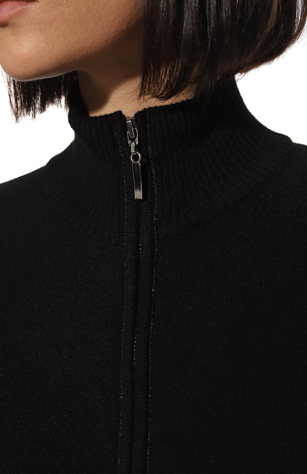 Кашемировый кардиган FREEAGE, арт. FWW1910412BK, фото 5