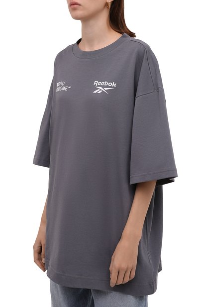 Хлопковая футболка reebok x monochrome REEBOK, арт. HE0861, фото 3