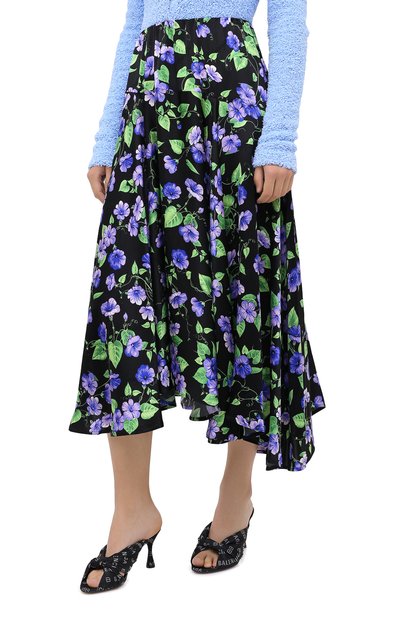 Шелковая юбка BALENCIAGA, арт. 625534/TJL10, фото 4